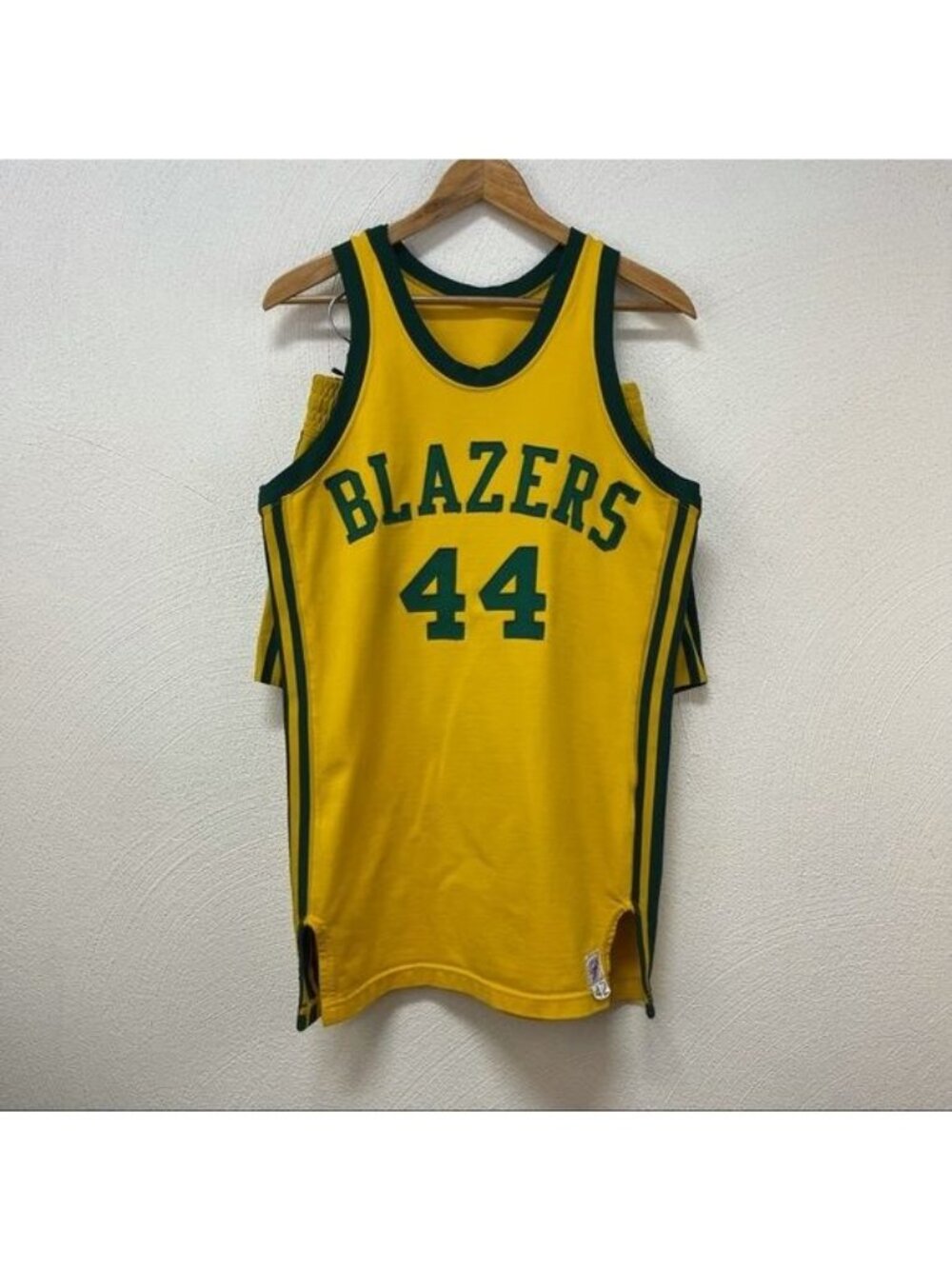 Vintage Athletic Supply High School 'Blazers' Basketball Tank & Shorts Sz 42